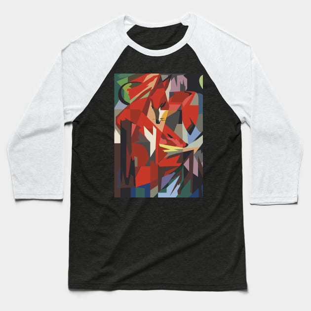 Foxes Baseball T-Shirt by Caloy